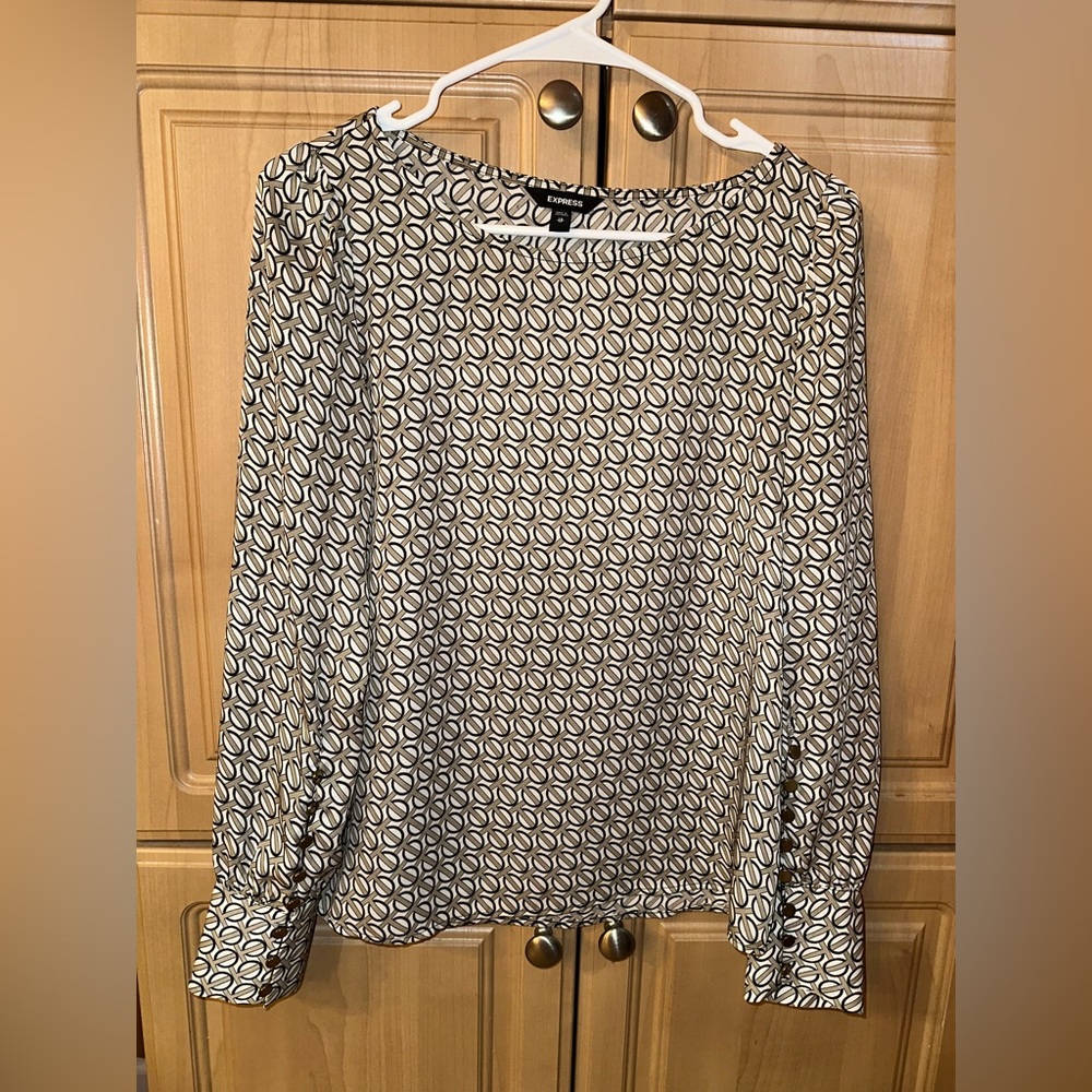 Express long sleeve blouse-XS